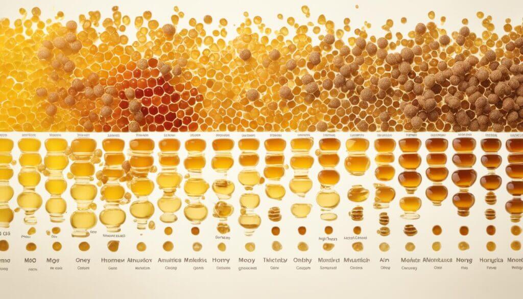 MGO concentration in Manuka Honey