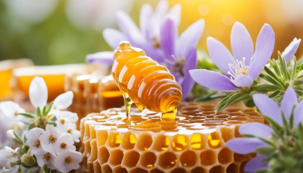 Manuka honey used in natural healing