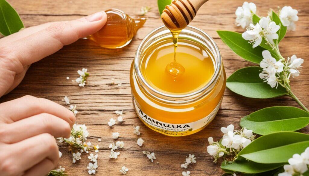 Manuka honey acne treatment