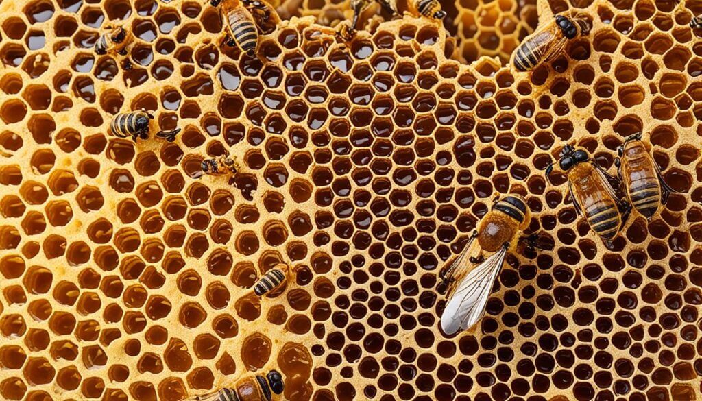 Manuka honey combating bacteria