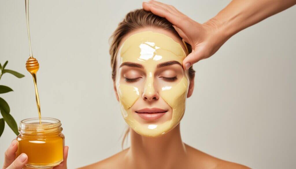 Manuka honey face mask