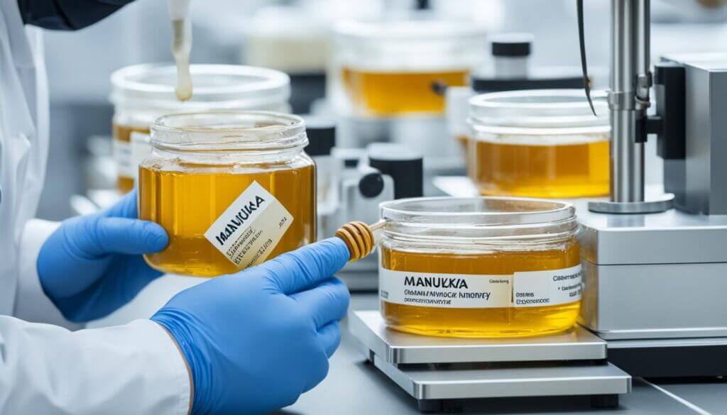 Manuka honey quality assurance